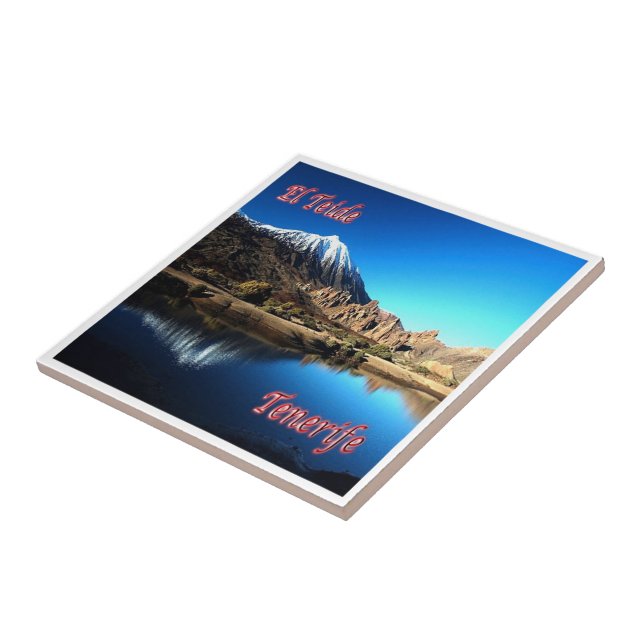 zES006 EL TEIDE Teneriffa Spanien, Fliese (Seite)