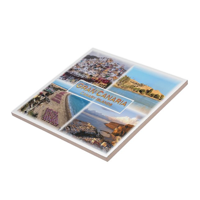zES008 LAS PALMAS Gran Canaria, Fliese (Seite)