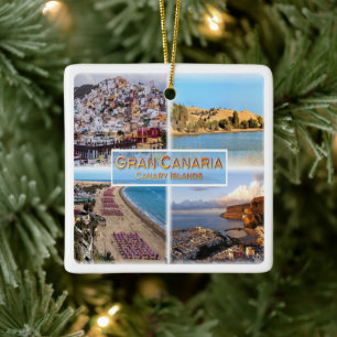zES008 LAS PALMAS Gran Canaria, Keramikornament