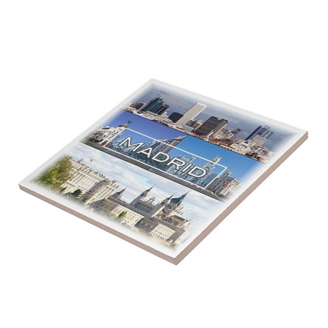 zES023 MADRID, Spanien, Fliese (Seite)