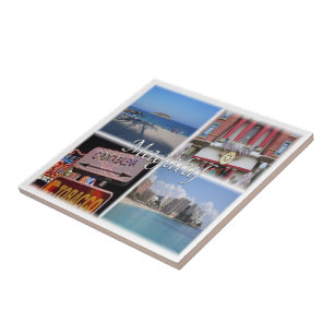 zES034 MAGALUF Mallorca Spanien, Fliese