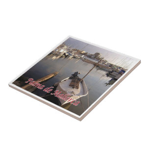 zES135 PALMA D MALLORCA, Yacht Club Portitxol, Fliese