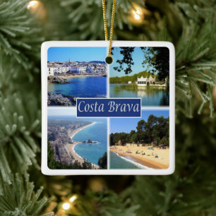 zES153 COSTA BRAVA Spanien, Keramikornament
