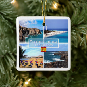 zES158 FUERTEVENTURA Iles Canaries Cuevas de Ajyuy Keramikornament