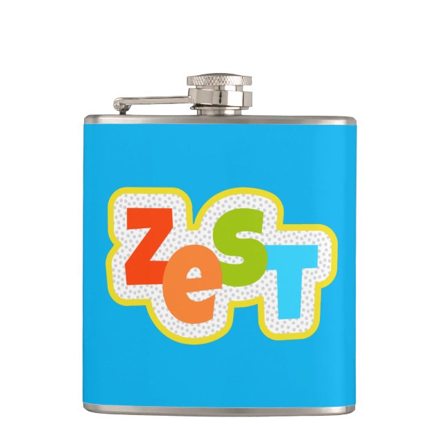 Zest Flachmann (Vorderseite)