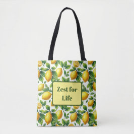 Zest für Lebenslemonen Tasche