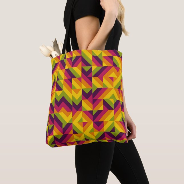 Zest Mosaic Zickzack Tasche (Von Nahem)