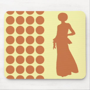 Zest-Silhouette für neutrale Punkte Mousepad
