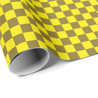 Zest- und Säure-Schachbrett Geschenkpapier