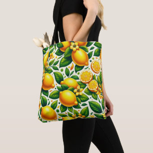 Zesty Lemon Whirl: Eine Citrus-Symphonie Tasche