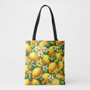 Zesty Lemon Whirl: Eine Citrus-Symphonie Tasche