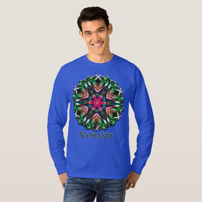 Zesty Namaste Kaleidoscope T - Shirt (Vorne ganz)