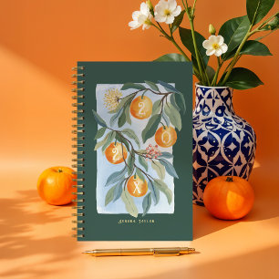 Zesty Orange Citrus Tree Botanical Obstgarten Planer
