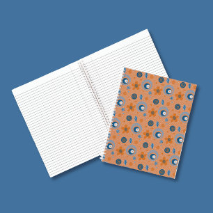 Zesty Summer Floral Pattern Notizbuch