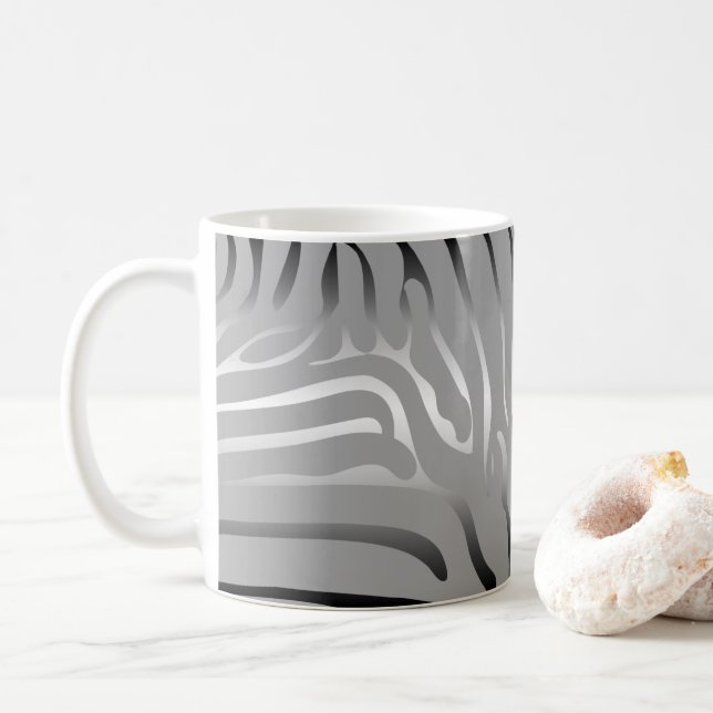 Zesty Zebra Coffee Tasse (Mit Donut)