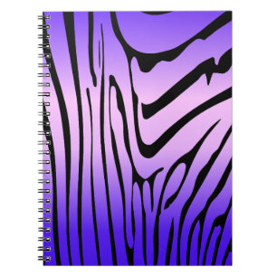 Zesty Zebra Lila Notizblock