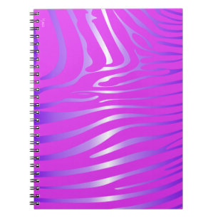 Zesty Zebra Pink Notebook Notizblock