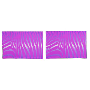Zesty Zebra Pink Pillow Case Kissenbezug