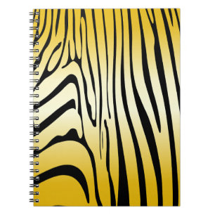 Zesty Zebra Yellow Notizblock