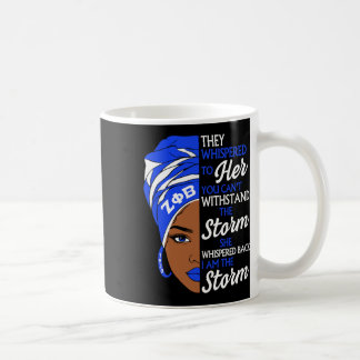 Zeta Phi Beta Sorority Black Women Pride Melanin A Kaffeetasse