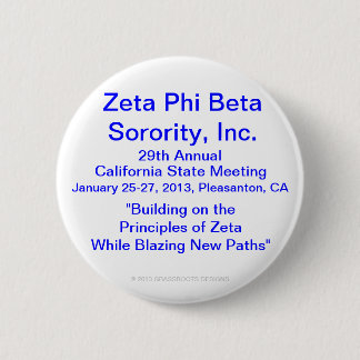 Zeta Phi Beta Sorority, Inc., 29. jährliche Button