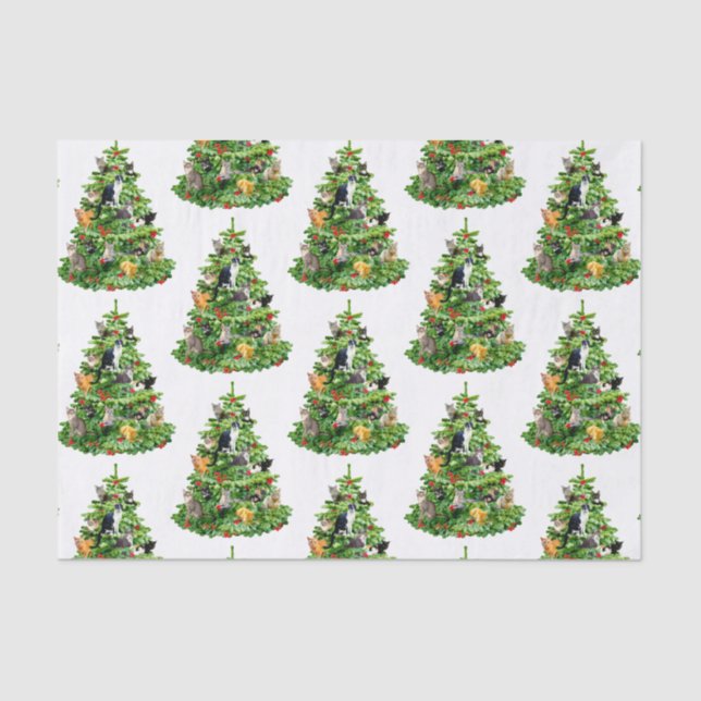 Zettelpapier für Katzenbaum Seidenpapier (Vorderseite)