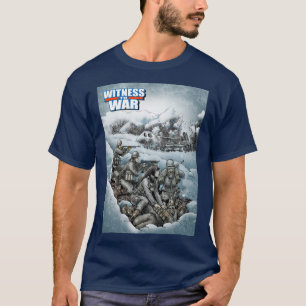 Zeuge des T - Shirt des Kriegsdesigns