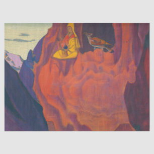 Zeugnisse des Adlers von Nicholas Roerich Seidenpapier