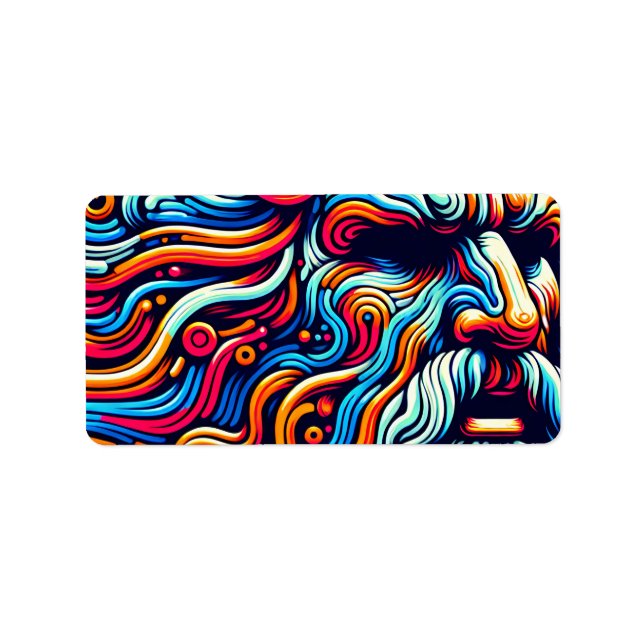 ZEUS ADRESSAUFKLEBER (Vorne)