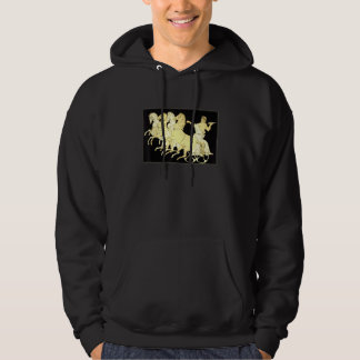 Zeus auf Wagen mit Donner und Pferden Hoodie