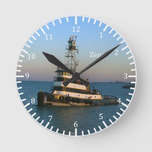 Zeus clock runde wanduhr