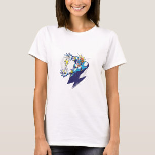 Zeus God - Cartoon Design T-Shirt