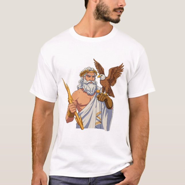 Zeus god of the sky T-Shirt (Vorderseite)
