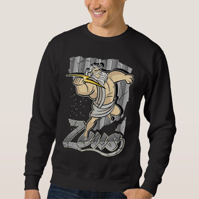 Zeus Greek God Hero Costume Training God of War Sweatshirt (Vorderseite)