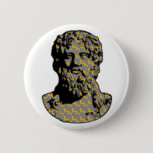 Zeus-Marmorstatue Button