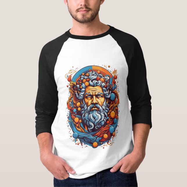 Zeus Master of Olympus T-Shirt (Vorderseite)