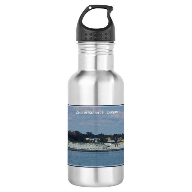 Zeus & Robert F. Deegan Wasserflasche (Vorderseite)