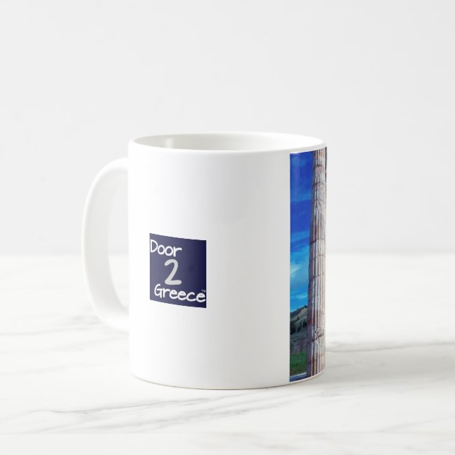 Zeus-Tempel - Nemea Kaffeetasse (Vorderseite Links)