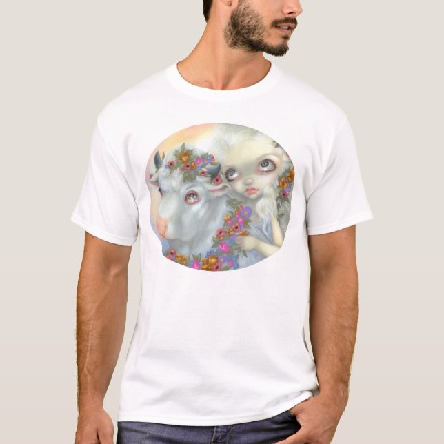 Zeus und Europa unbedarfter Kunststier der T-Shirt (Vorderseite)