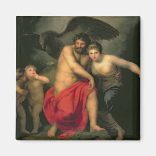Zeus und Hera auf Berg IDA, 1775 Magnet