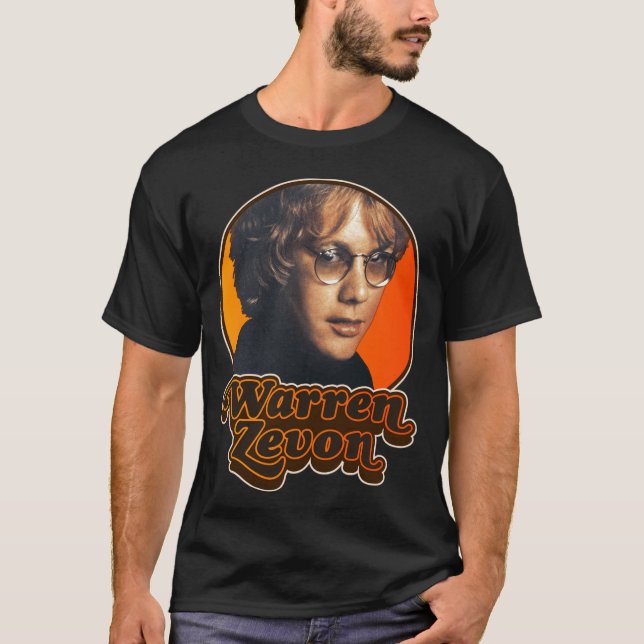 Zevon Freunde Retro T-Shirt (Vorderseite)