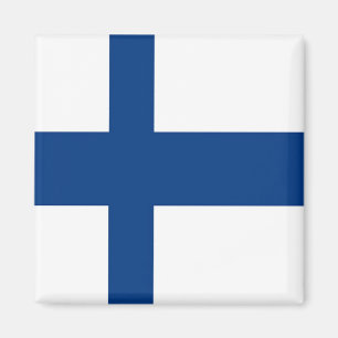 zFI001 FINNISH FLAG, Finnland, Kühlschrank Magnet