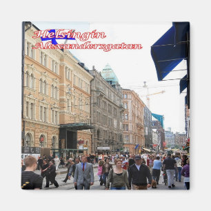 zFI003 HELSINKI Alexandersgatan, Finnland, Kühlsch Magnet