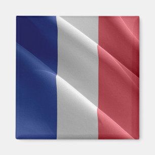 zFR002 Waving French FLAG , Frankreich, Kühlschran Magnet