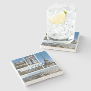 zFR032 TOUR EIFFEL und PARIS, Frankreich, Europa, Steinuntersetzer