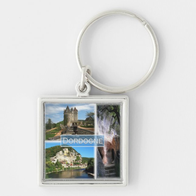 zFR033 DORDOGNE, Frankreich, Schlüsselanhänger (Vorne)