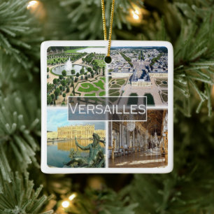 zFR042 VERSAILLES The Palace, Frankreich, Keramikornament