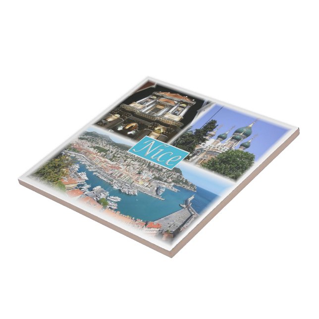 zFR043 NICE, Provence, Frankreich Fliese (Seite)