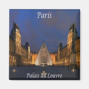 zFR052 PARIS, Louvre Palace, Frankreich, Fridge Magnet