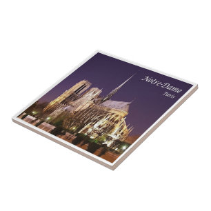 zFR055 NOTRE-DAME, Paris, Frankreich, Fliese